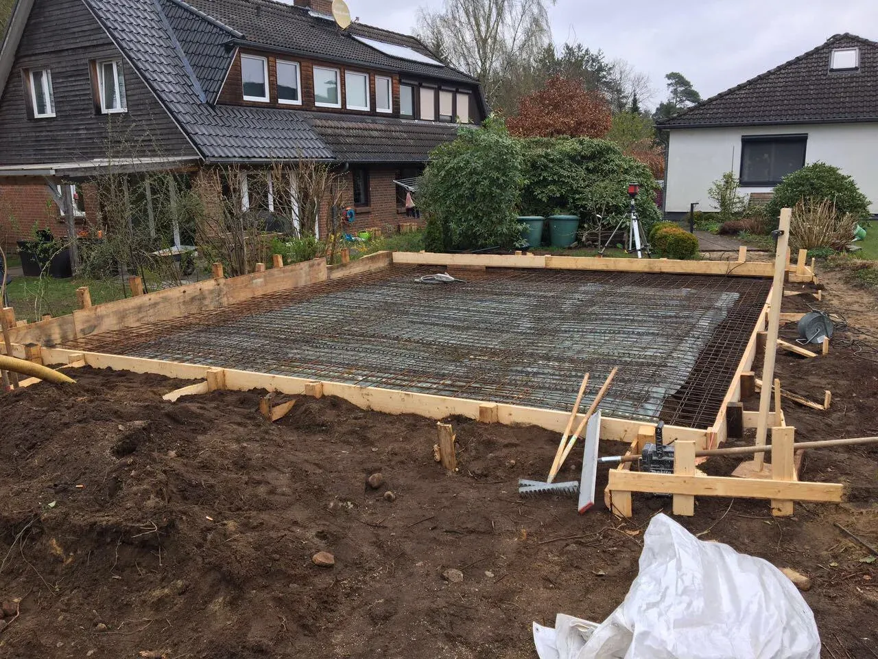 Neubau einer Garage – Foto 2
