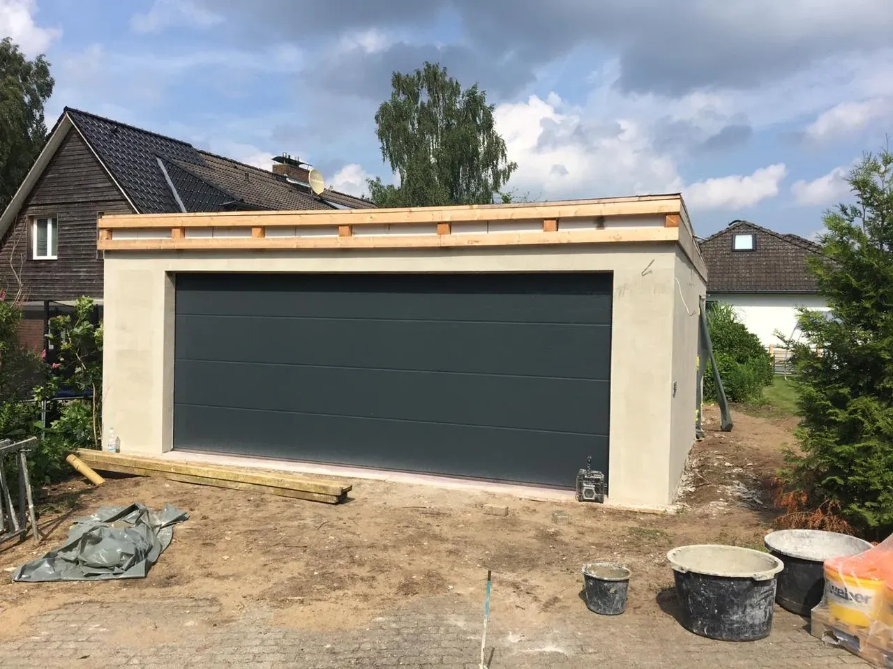 Neubau einer Garage – Foto 3