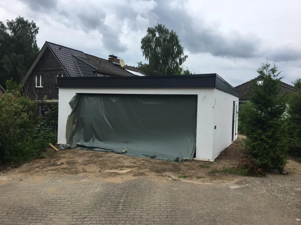 Neubau einer Garage – Foto 4