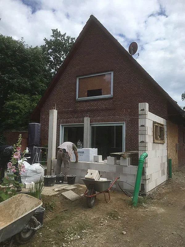 Anbau eines Wintergartens mit Balkon – Foto 8