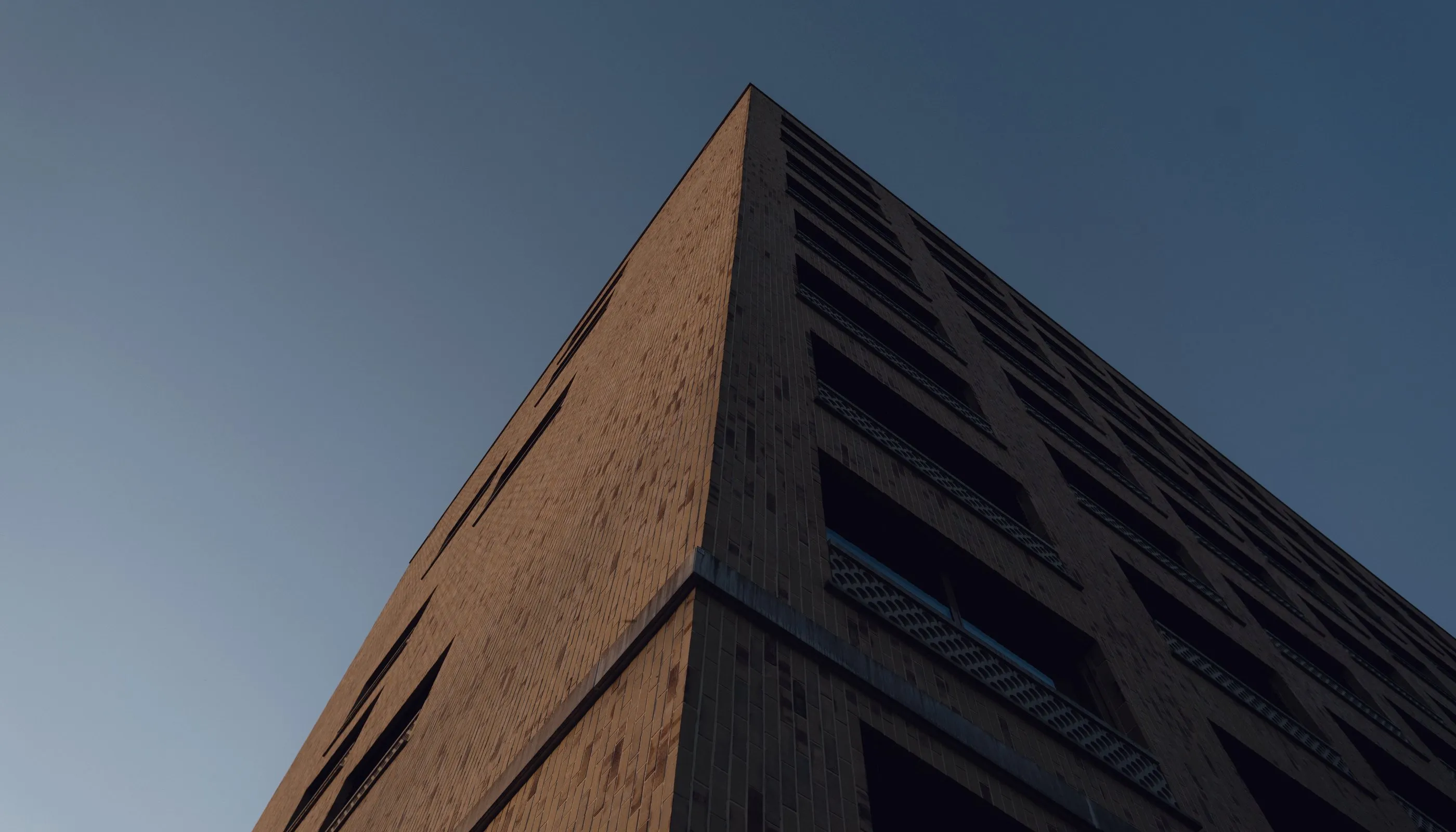 Moderne Klinkerarchitektur